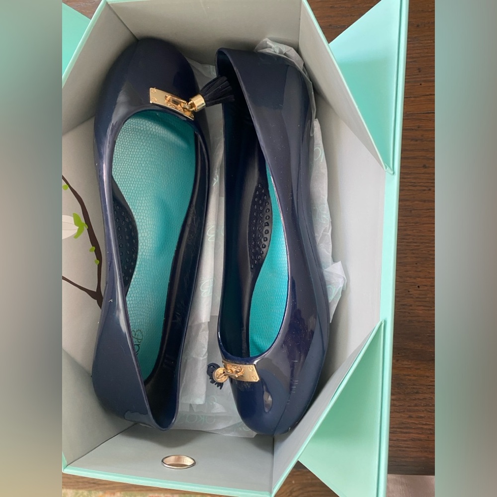Oka B ballet flats with tassels - size 9